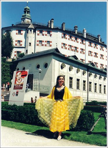 Gülay Princess at Ambras Castle, Innsbruck (1997)