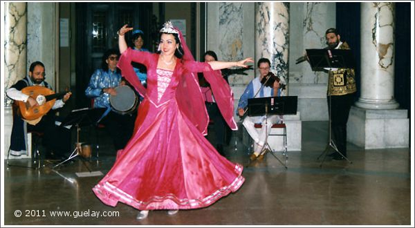 Gülay Princess & The Ensemble Aras at Imperial Palace Vienna, museum of ethnology, 1996