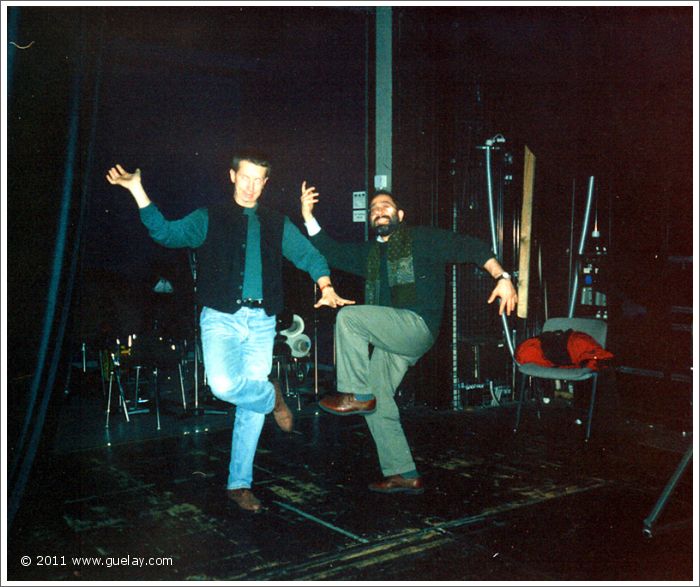 Alfred Stütz and Asim Al-Chalabi at Gasteig, Munich (1995)