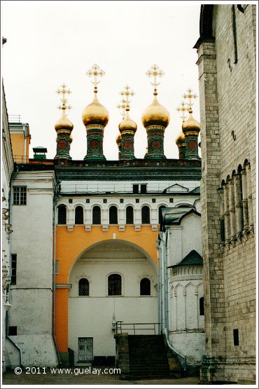 at Kremlin in Moscow (2001)