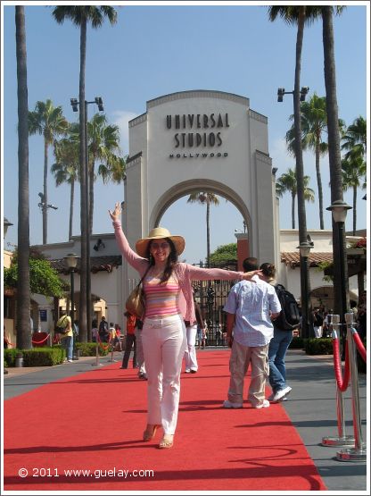 Gülay Princess at Universal Studios in Hollywood, California (2006)