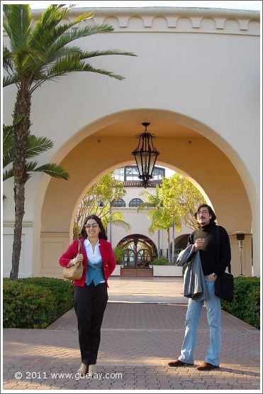 Gülay Princess and Nariman Hodjati in Santa Barbara, California (2006)
