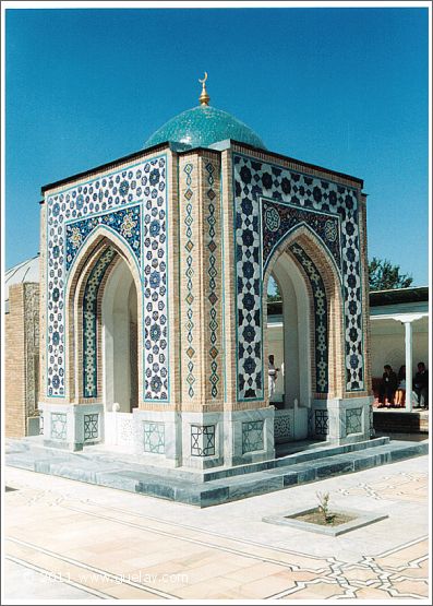 Mausoleum of Imam al-Bukhari near Samarkand (1997)