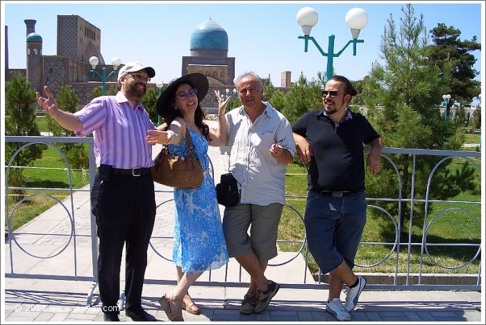 Josef Olt, Gülay Princess, Cezmi Halkalı and Hüseyin Evirgen in Samarkand (2007)