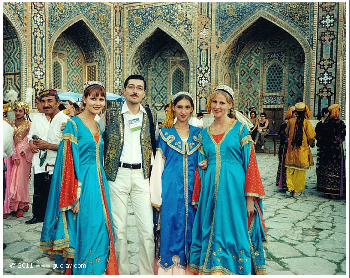 Nariman Hodjati at Sharq Taronalari Music Festival in Samarkand (2003)
