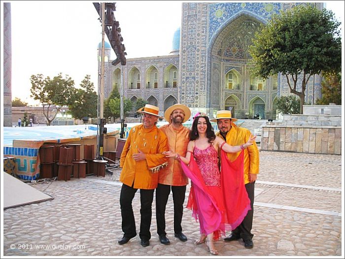 Gülay Princess & The Ensemble Aras at Registan Square, Samarkand (2007)