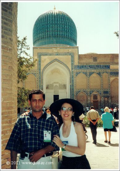 Sahiyor Tacijev an Gülay Princess at Sharq Taronalari Music Festival in Samarkand (2003)