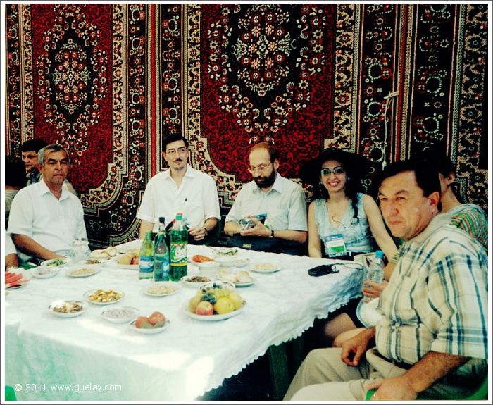 The Ensemble Aras at celebration, Sharq Taronalari Music Festival in Samarkand (2003)