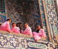 girls from Samarkand at Sharq Taronalari Music Festival (1999)