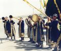 welcoming at Tashkent International Airport (1997)