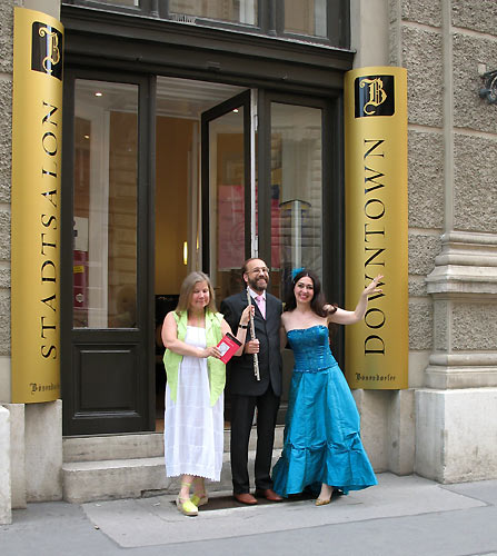 Reet Kudu, Josef Olt and Gülay Princess at Bösendorfer Stadtsalon, Wien